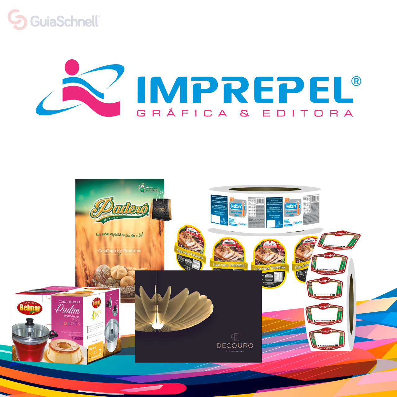 Logo Imprepel Gráfica e Editora 