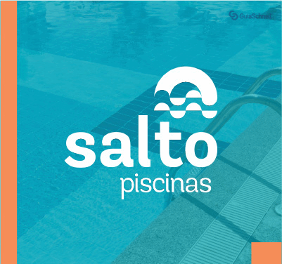 Material patrocinado de Salto Piscinas Logo Salto Piscinas