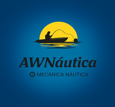 Logo AW Mecânica Náutica 